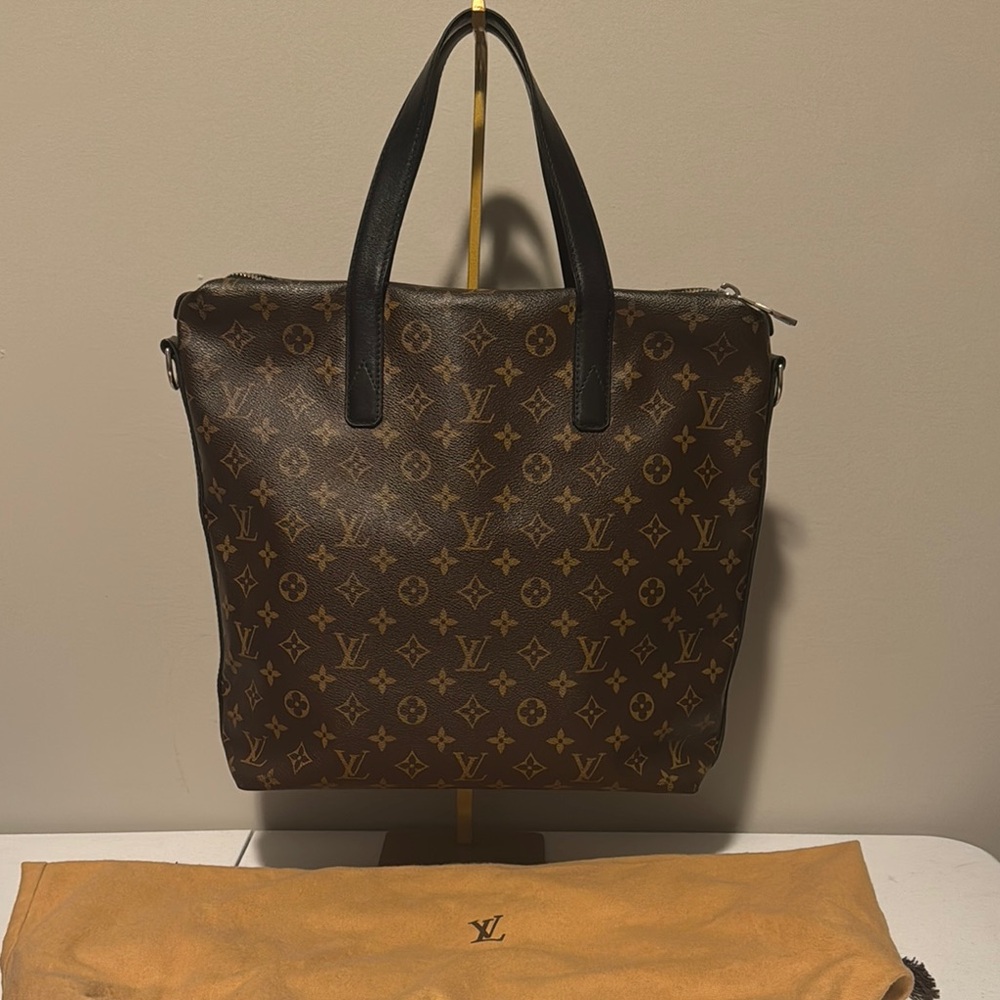 Louis Vuitton Kitan Macassar Monogram Tote